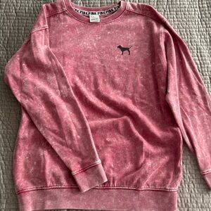 Pink lounge sweatshirt
